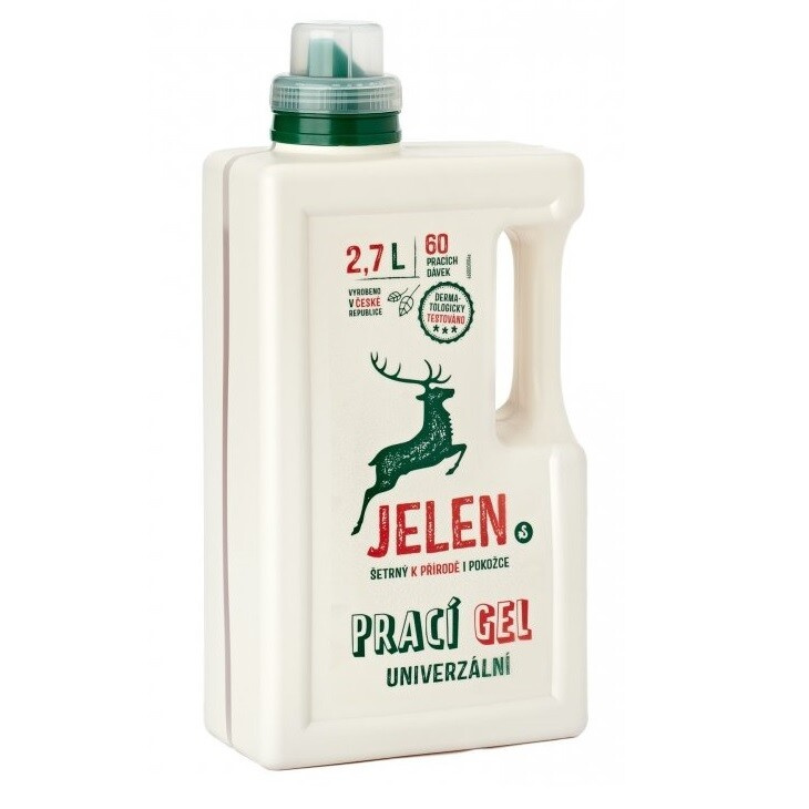 JELEN gel na praní univerzální 60 pracích dávek 2,7 l