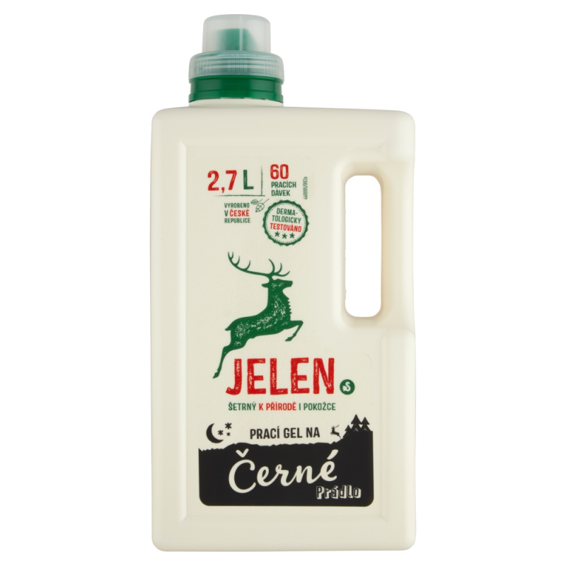 Jelen Prací gel na černé prádlo, 2,7l