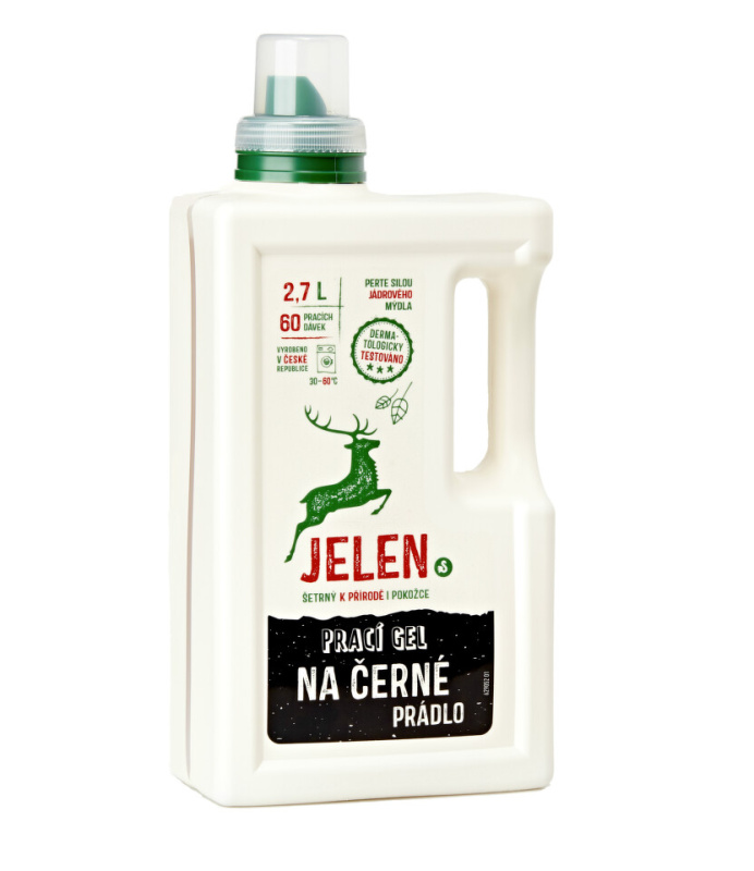 Jelen Prací gel na černé prádlo, 2,7l