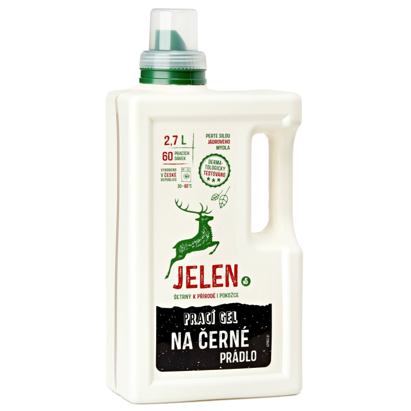 Jelen Prací gel na černé prádlo, 2,7l