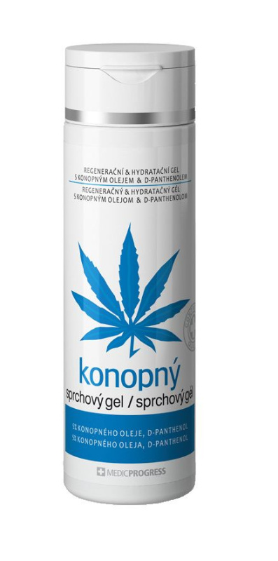 MEDICPROGRESS Konopný sprchový gel 200 ml