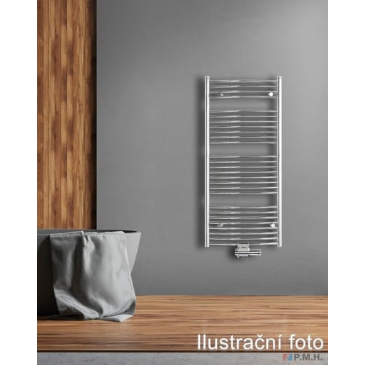 P.M.H. Danby radiátor kombinovaný 94x45 cm chrom D1450940CR
