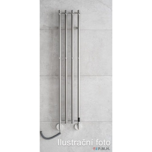 P.M.H. Mona sušák ručníků elektrický 153,3x33,1 cm nerez MO13311533NRZL