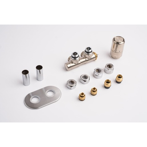 P.M.H. Terra termostatický ventil pro ústřední vytápění 6x7 cm nerez TER-R-SS