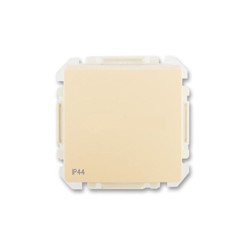 Přepínač střídavý ABB Swing 3557G-A06940 C1, řazení 6, krémová, IP44, s krytem, s drápky