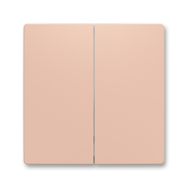 Kryt dělený ABB Zoni 6221T-A01010 242, pudrová, pro smart switch