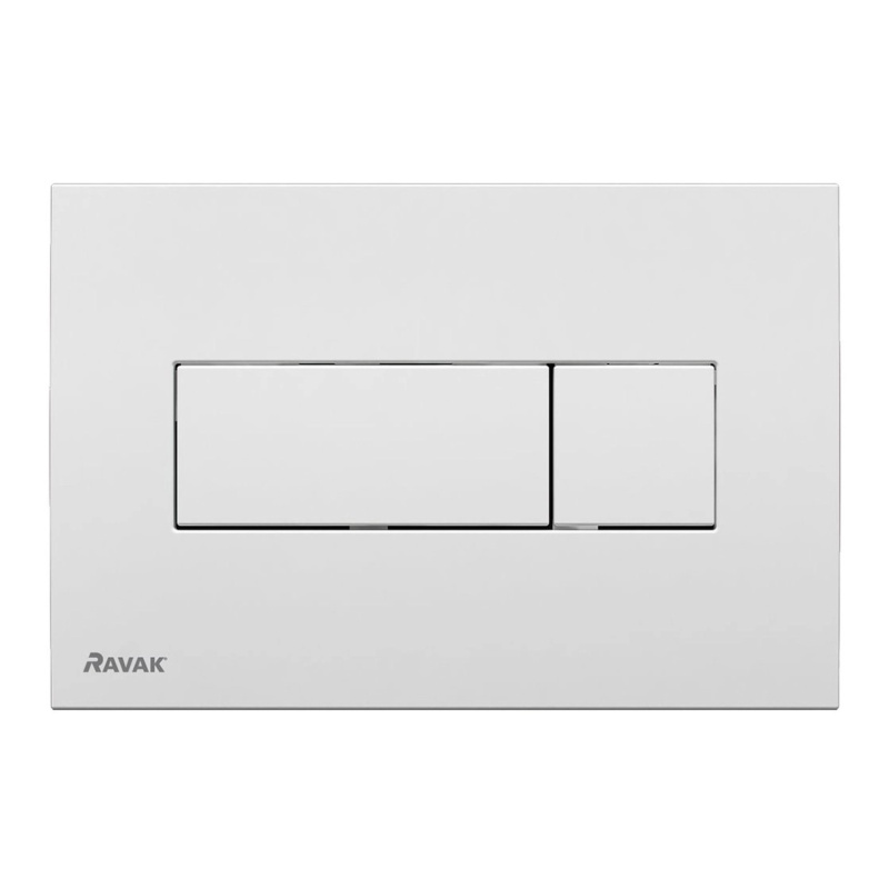 Ravak Uni ovládací tlačítko plast bílá X01457