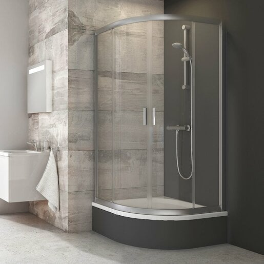 Ravak Blix sprchový kout čtvrtkruh 80x80 cm 3b240u40z1 BLCP480SABTS