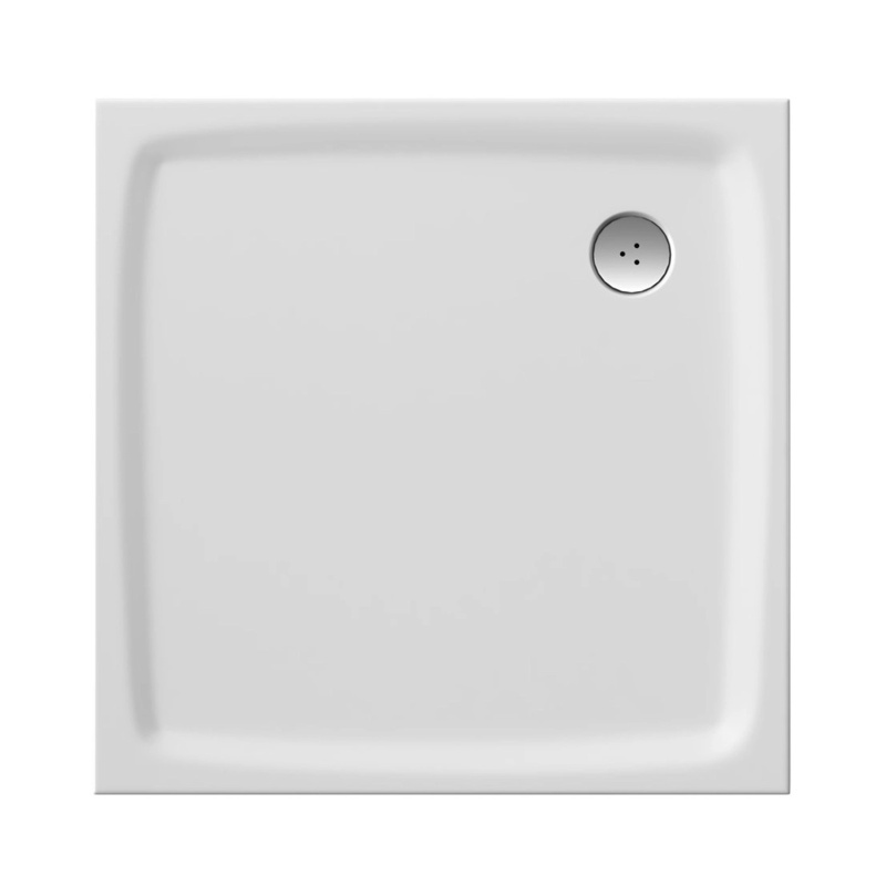 Ravak Perseus sprchová vanička čtvercová 80x80 cm litý mramor xa034411010 PER80PROFLAT0