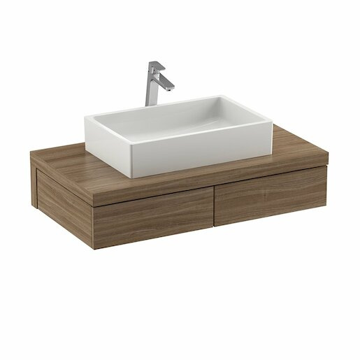 Ravak Formy koupelnová skříňka pod umyvadlo 120x55 cm ořech x000001037 SD1200FORMYOR