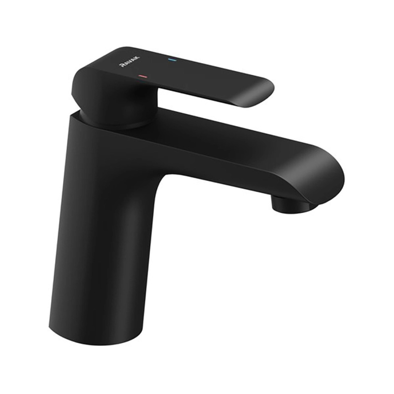 Ravak FLAT umyvadlová baterie bez výpusti černá X070173