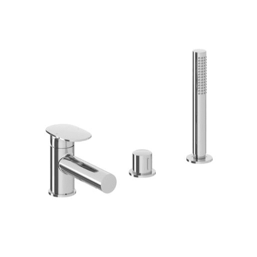 Vanová baterie Ravak Spring se sprchovým setem chrom X070529