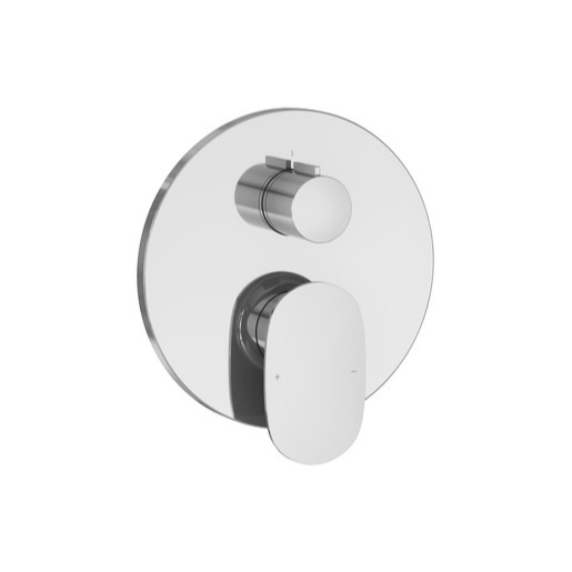 Ravak Spring sprchová a vanová baterie bez podomítkového tělesa chrom X070533