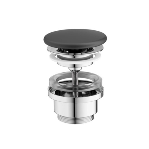 Ravak Flat výpust k umyvadlu antracit kov X01921