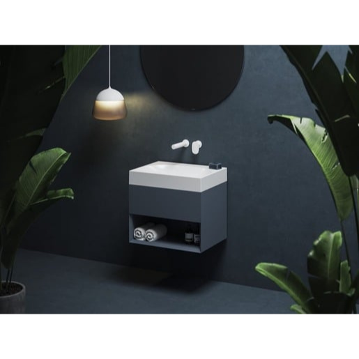 Ravak Lite skříňka pod umyvadlo bez umyvadla 60x43x45 cm deepsea blue X000001857