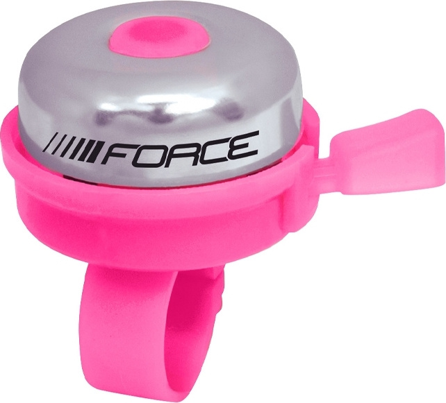 zvonek FORCE KLASIK Fe/plast 22,2mm, růžový