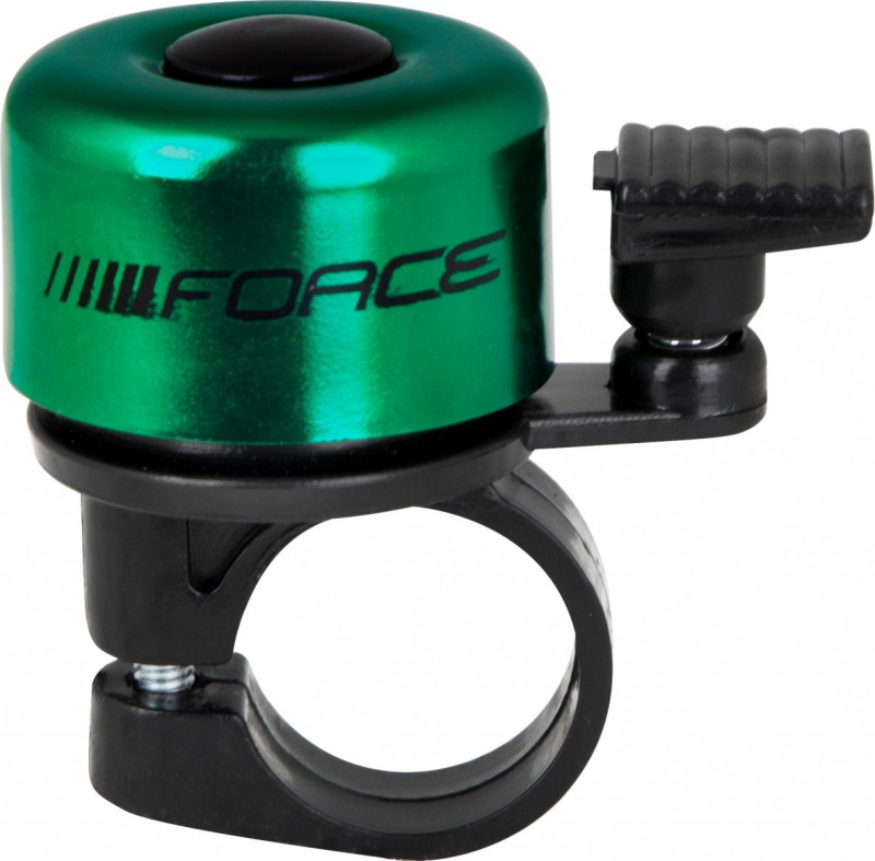 FORCE zvonek F MINI Fe/plast 22,2mm paličkový, zelený