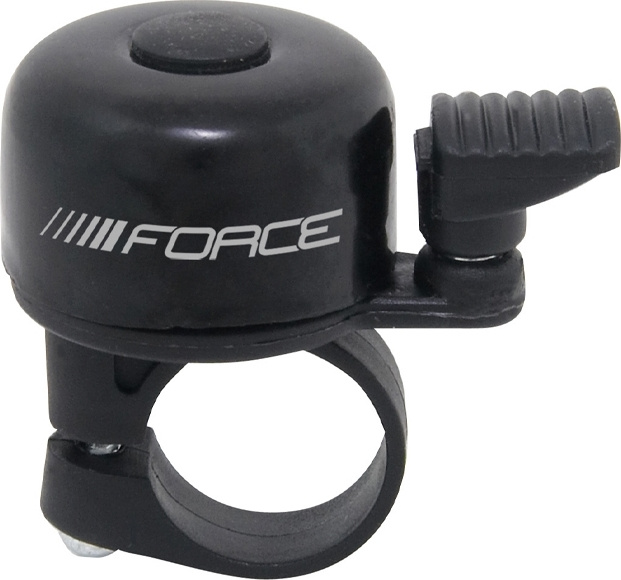 Zvonek FORCE MINI Fe/plast 22,2mm paličkový, černý