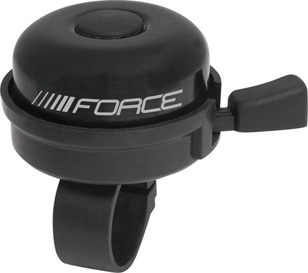 zvonek FORCE KLASIK Fe/plast 22,2mm, černý