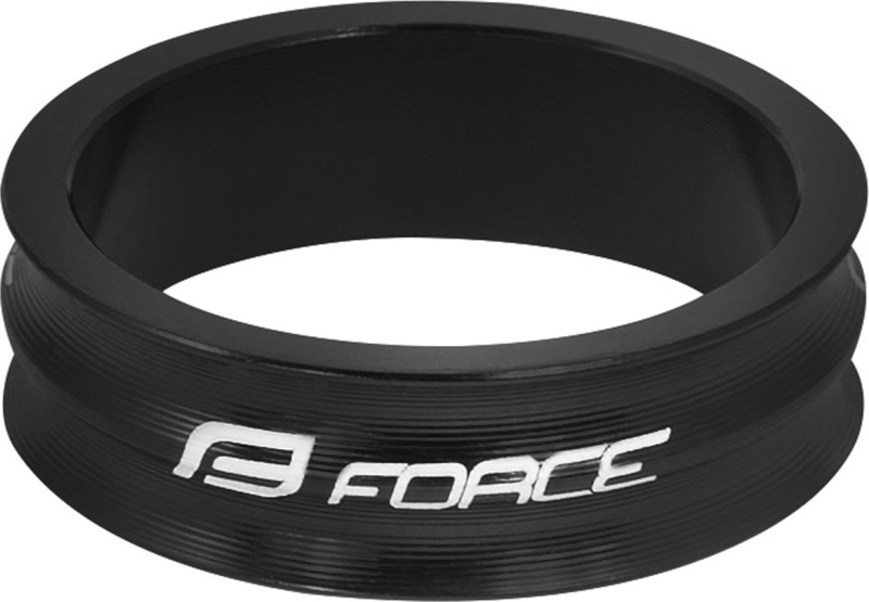 podložka FORCE 1 1/8" AHEAD 10 mm Al, černá