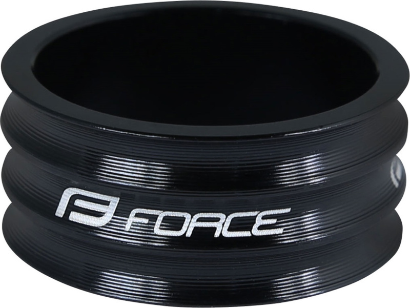 podložka FORCE 1 1/8" AHEAD 15 mm Al, černá