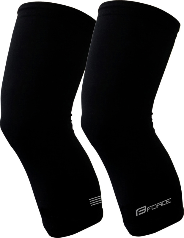 návleky na kolena FORCE TERM, černé Velikost: XS