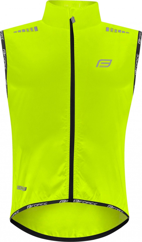 vesta FORCE V48, plná záda, fluo Velikost: XL