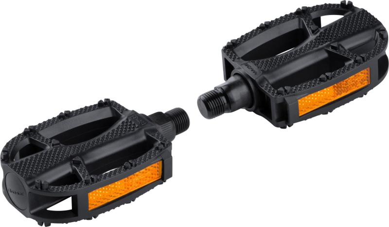 pedály dětské FORCE 481 STANDARDNÍ závit, černé
