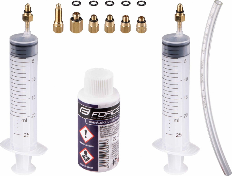 sada plnicí FORCE pro hydr. brzdy SHIMANO, MAGURA