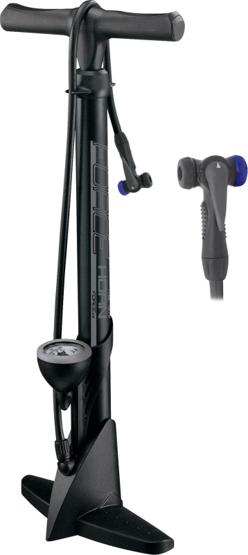 hustilka velká FORCE HORN plast 11 bar, černá