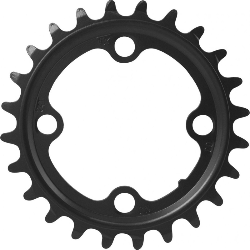FORCE převodník 24 zubů Cr-Mo, 10k, černý