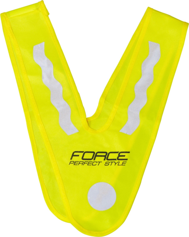 FORCE vesta reflexní FORCE, dětská V tvar, fluo