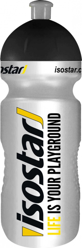 láhev ISOSTAR 0,65 l, stříbrná