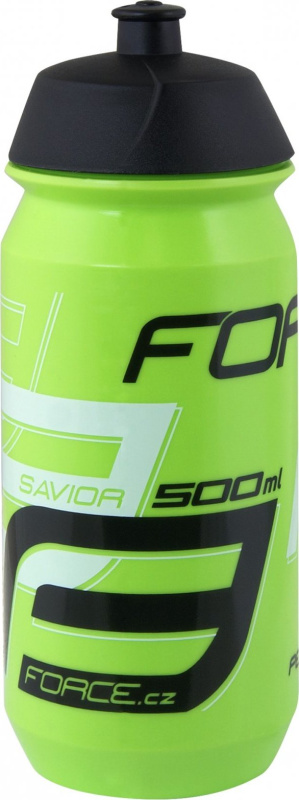 láhev FORCE SAVIOR 0,5 l, zeleno-bílo-černá