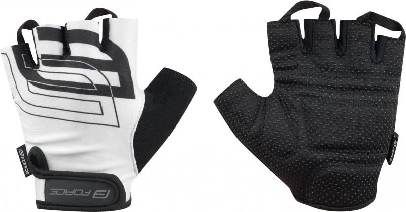rukavice FORCE SPORT, bílé Velikost: M