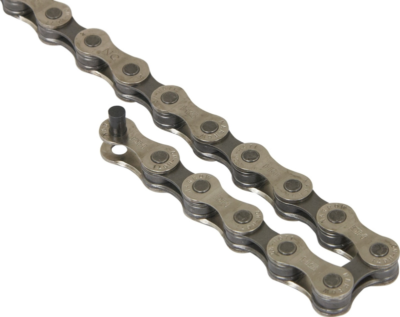 SHIMANO řetěz SH CNHG71 stříbrný nebalený 8k