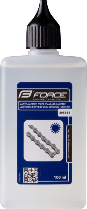 mazivo-kapátko FORCE olej na řetěz STANDARD 100ml