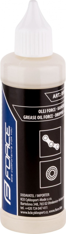 mazivo-kapátko FORCE olej čirý, minerální, 80 ml