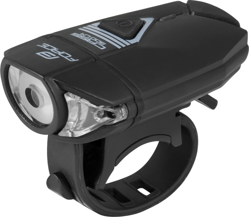 světlo FORCE CASS 300LM, USB, černé
