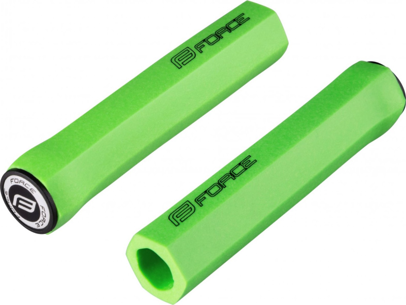 FORCE madla F HEX silikon-pěna, hranatá, zelená, balená