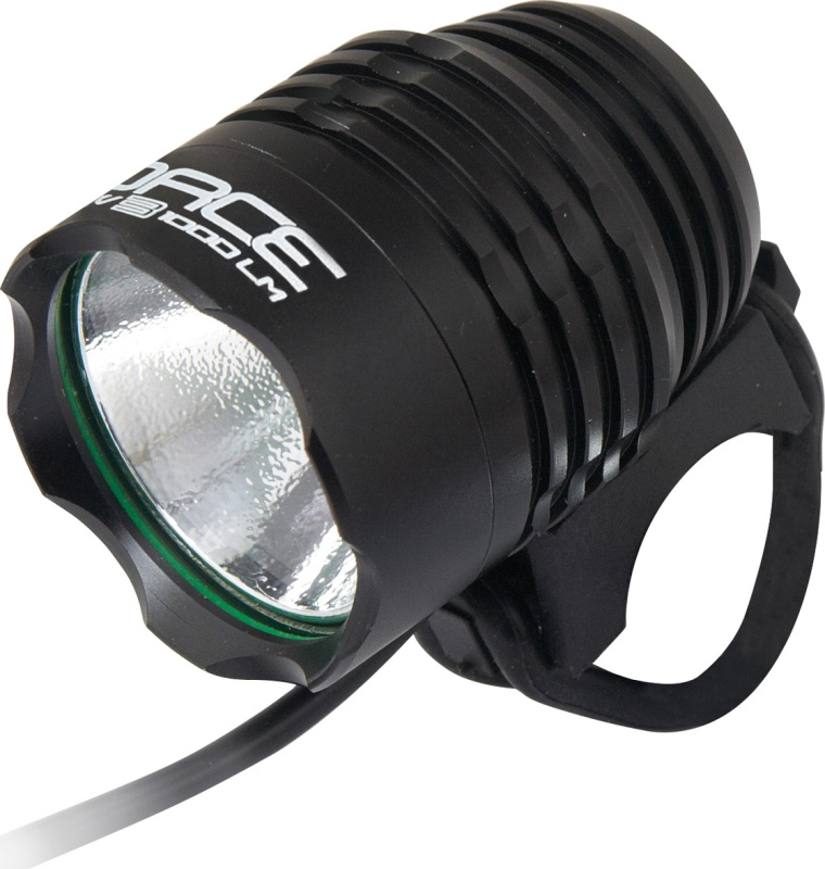 Světlo přední FORCE GLOW-3 1000LM CREE LED, černé