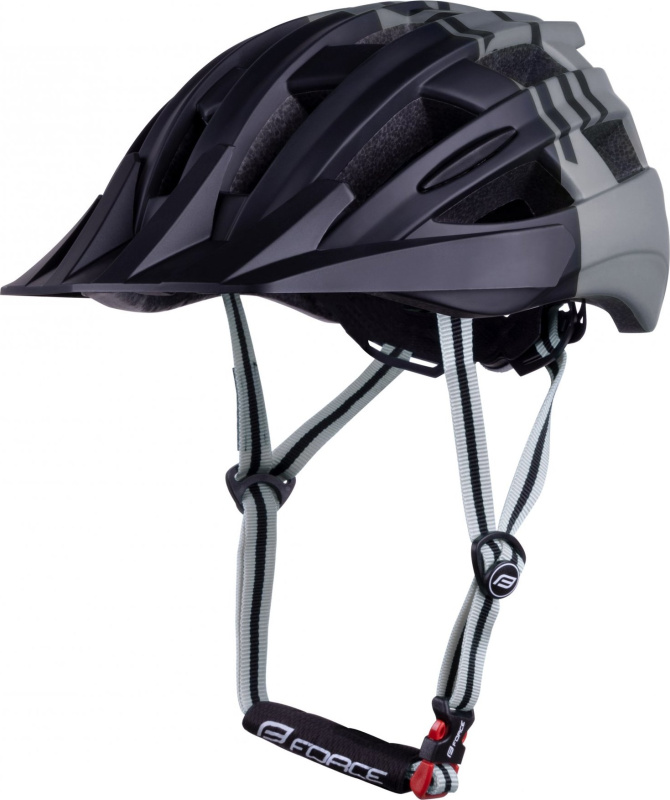 přilba FORCE CORELLA MTB, černo-šedá Velikost: S-M