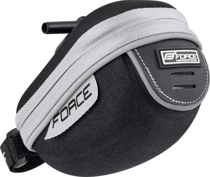 FORCE brašna pod sedlo F CAPSULE klick, skořepina, černá