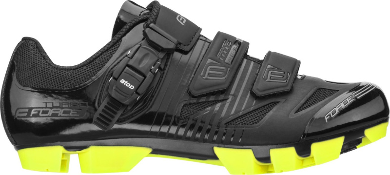tretry FORCE MTB TURBO, černé Velikost: 41