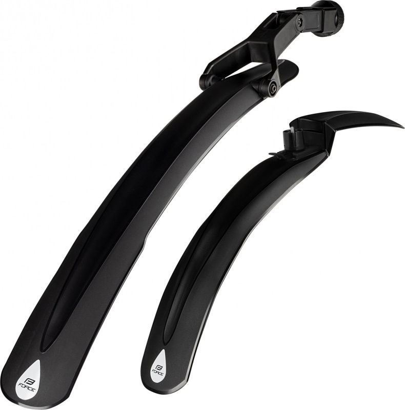 blatníky FORCE SPLASH, 27,5 - 29" plast, černý