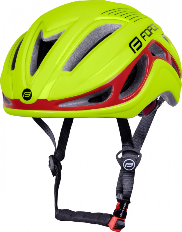 přilba FORCE REX, fluo-červená Velikost: fluo-červená S-M