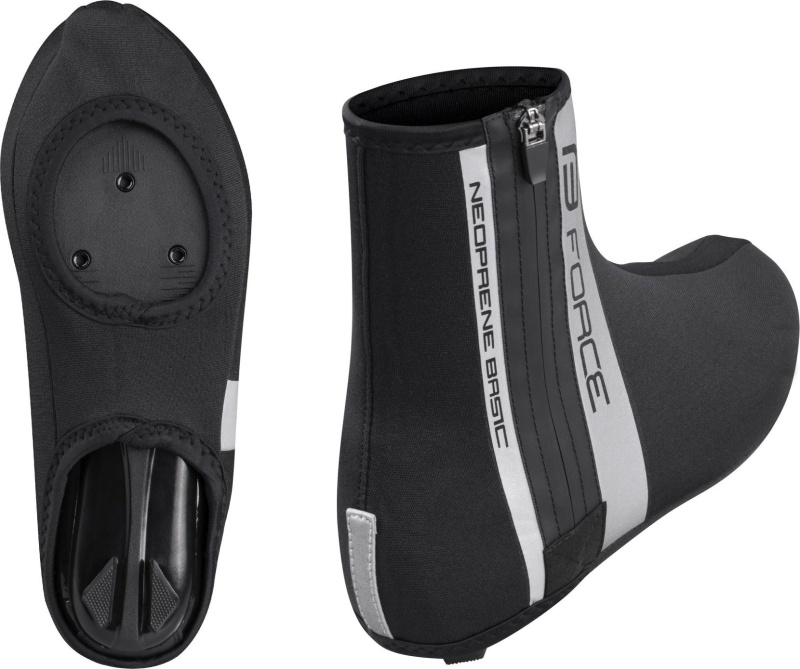 návleky treter FORCE NEOPRENE BASIC ROAD, černé Velikost: XL
