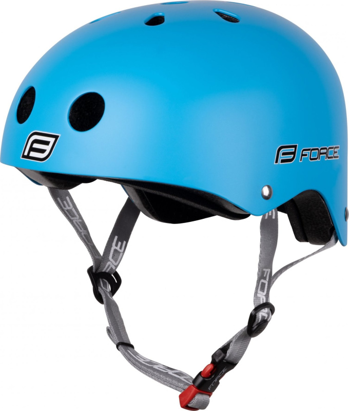přilba FORCE BMX, modrá matná Velikost: L-XL