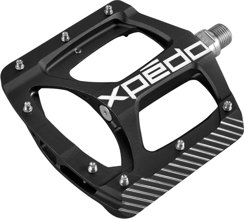 pedály X-PEDO BMX ZED hliníkové, černé