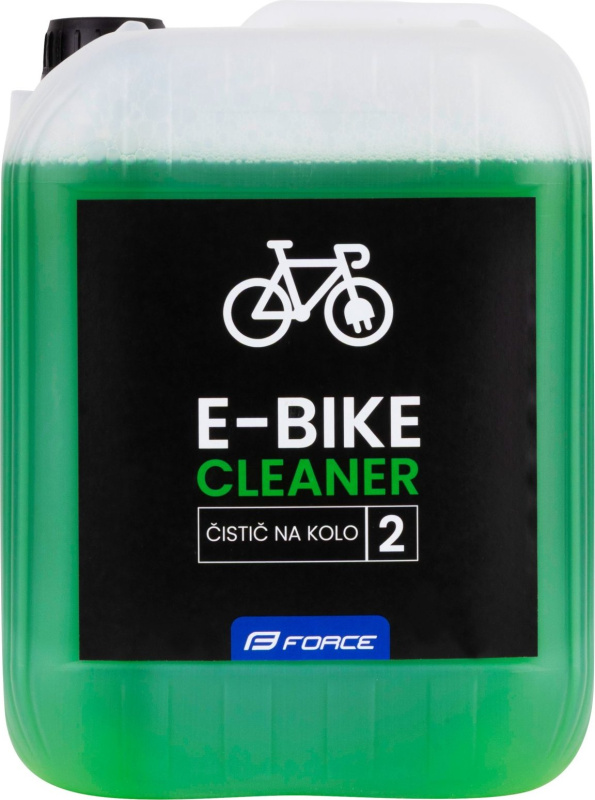 čistič FORCE E-BIKE k doplnění - 5l - zelený